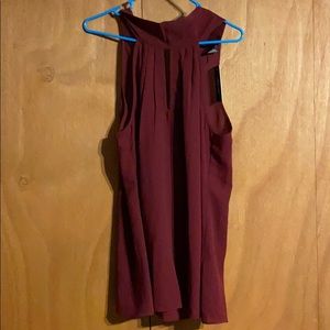 City Chic Maroon tank size 18